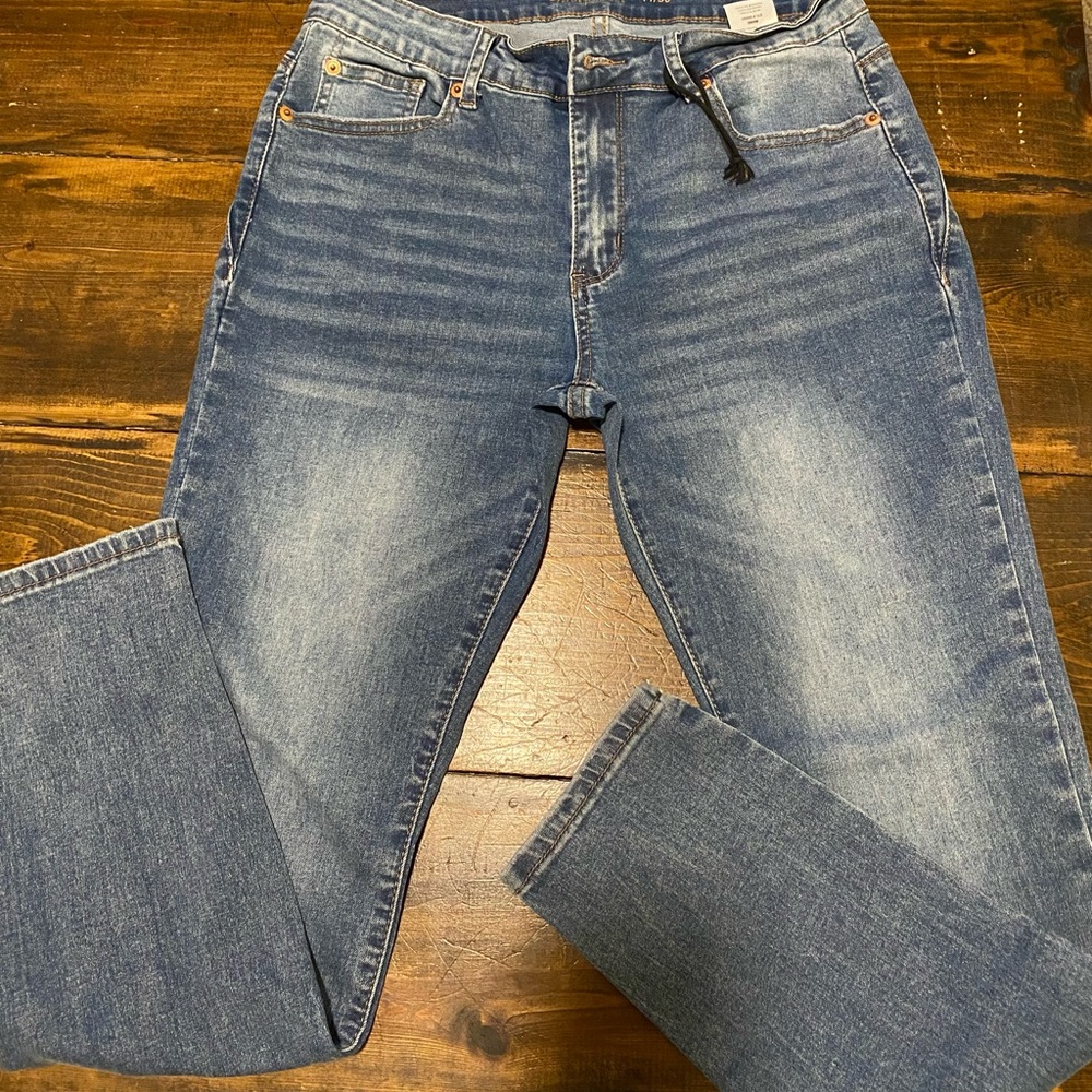 Gem by Gemma Rae Women's Junior's Blue Jeans Size 9/29 Denim GH00069 GUC